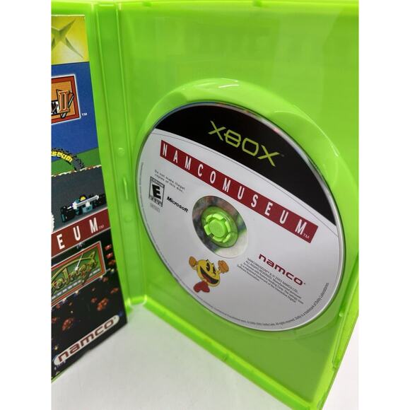 Namco Museum (Microsoft Original Xbox, 2001) Complete CIB Tested Works Game - Picture 3 of 8